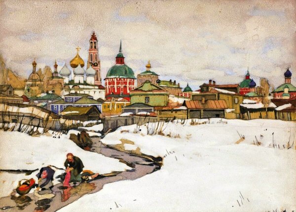 Художник Барченков Сергиев Посад