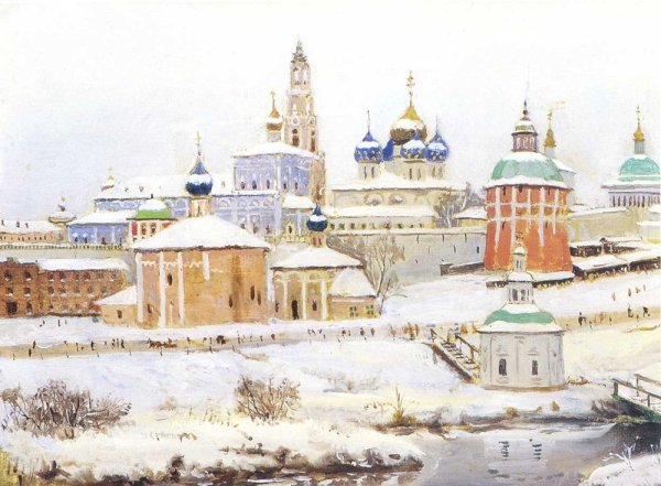 Васнецов Троице-Сергиева Лавра