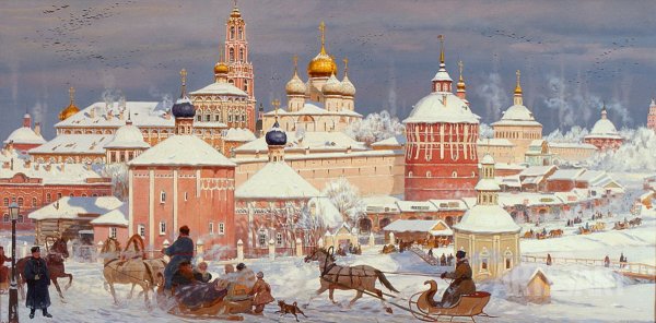 Федор Алексеев. Соборная площадь