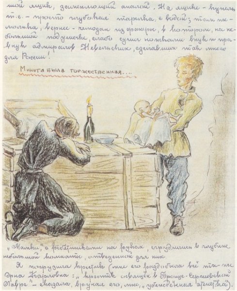 Зарисовки Евфросинии Керсновской