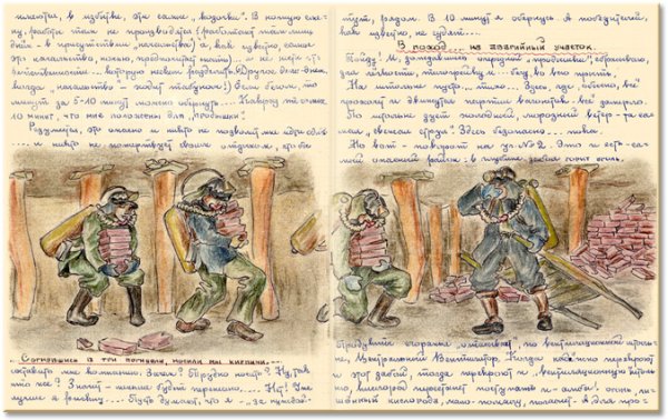 Наскальная живопись Ксении Керсновской