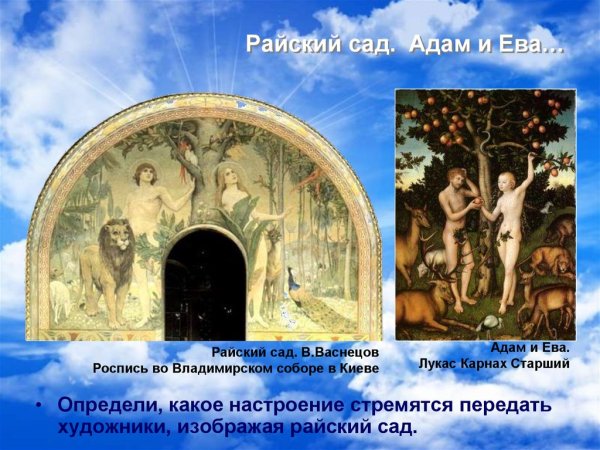 Изо 7 кл Библейские темы в изобразительном искусстве