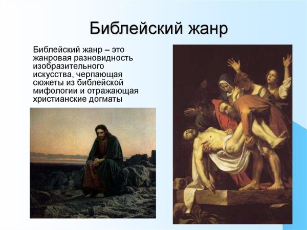 Библейские темы в изобразительном искусстве