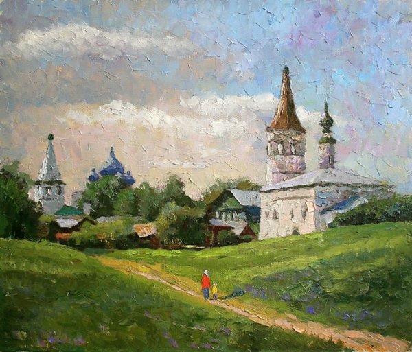 Плотникова Ольга художник Суздаль