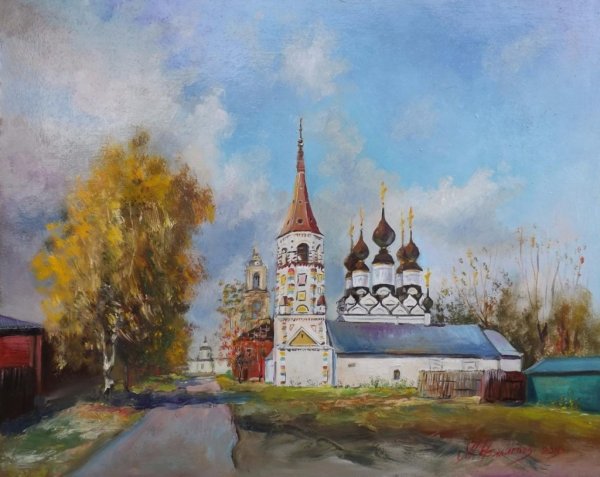 Картины Русь Суздаль Владимир
