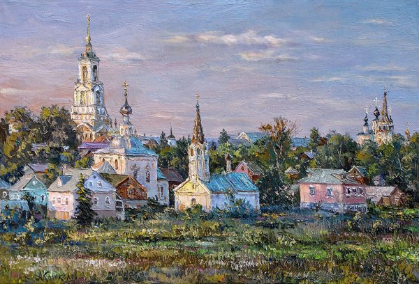 Художник Антон колоколов. Суздаль