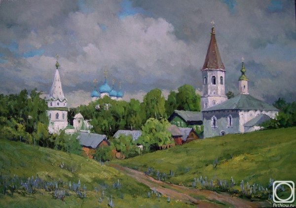 Суздаль художница Плотникова картины