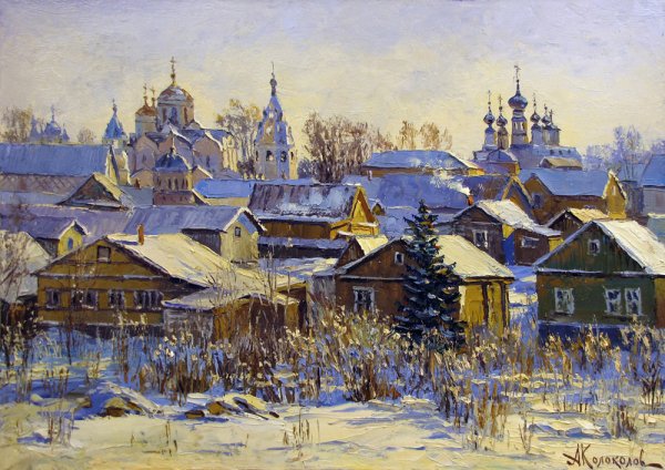 Художник Антон колоколов. Суздаль