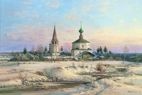 Картина православная Русь Сергей Панин