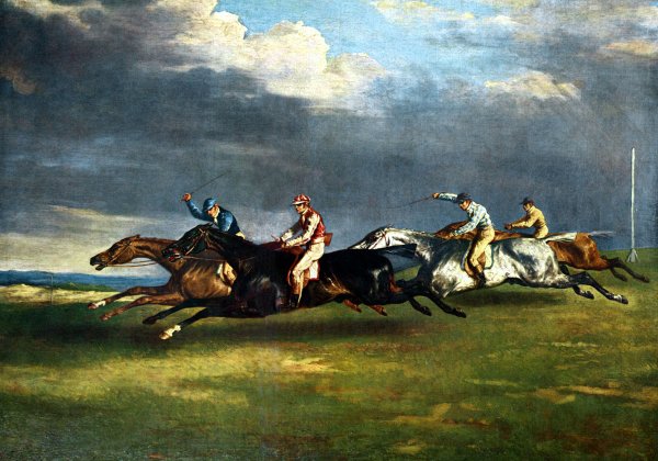 Теодор Жерико скачки в Эпсоме 1821