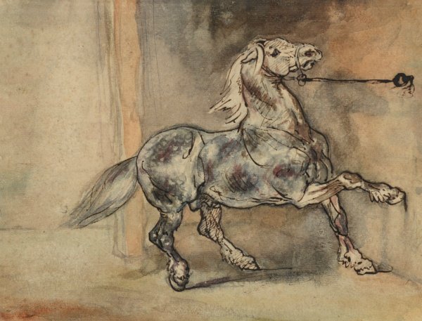 Теодор Жерико лошади