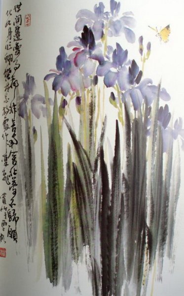 Техника гохуа китайская живопись