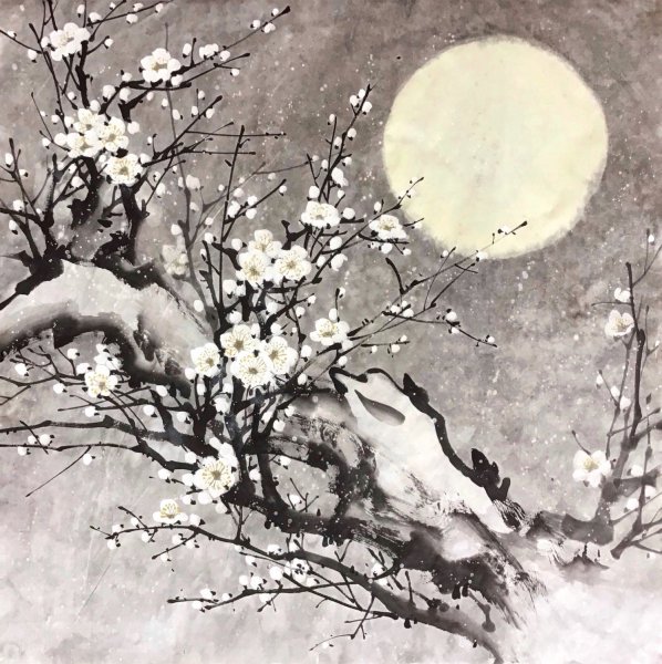 Живопись Китая слива мэйхуа