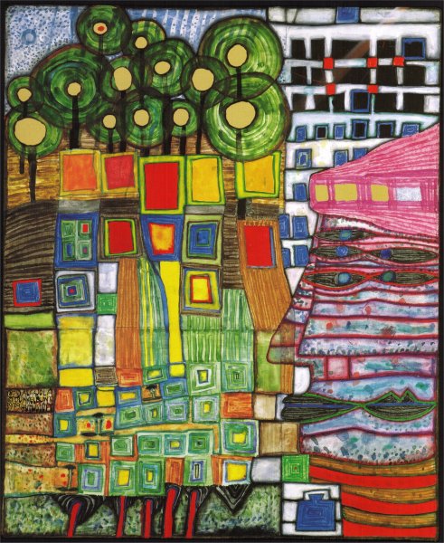 Фриденсрайх Хундертвассер Hundertwass