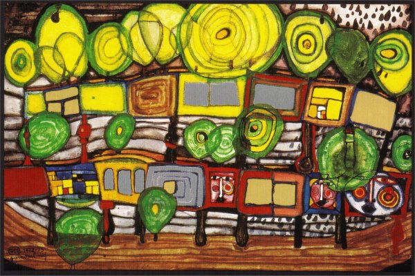 Фриденсрайх Хундертвассер художник