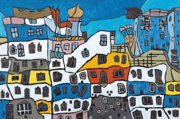 Австрийский художник Хундертвассер