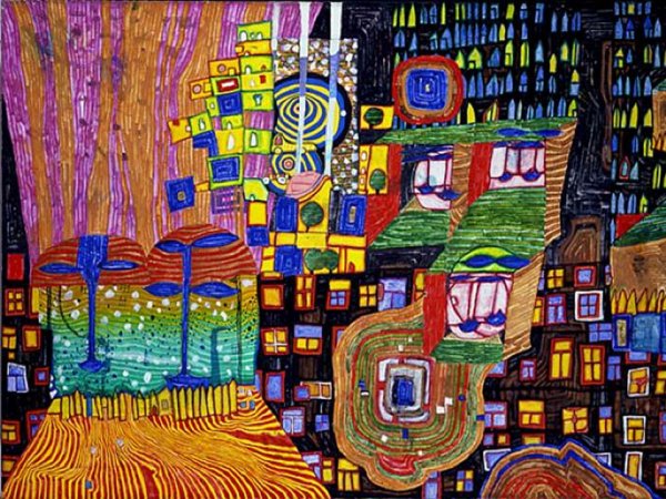 Хундертвассер художник