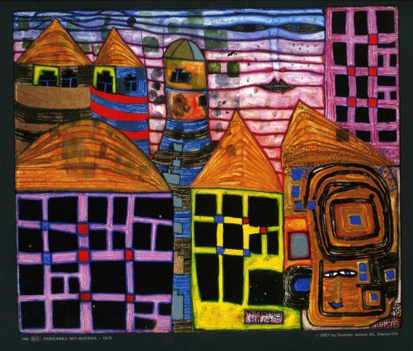 Австрийский художник Хундертвассер