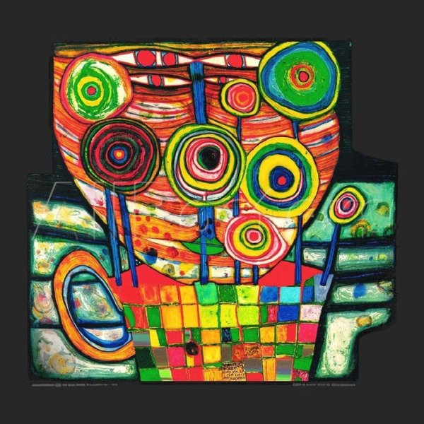 Фриденсрайх Хундертвассер рисунки