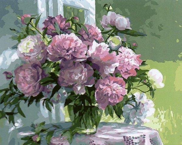 Збигнев Копаня розовые пионы