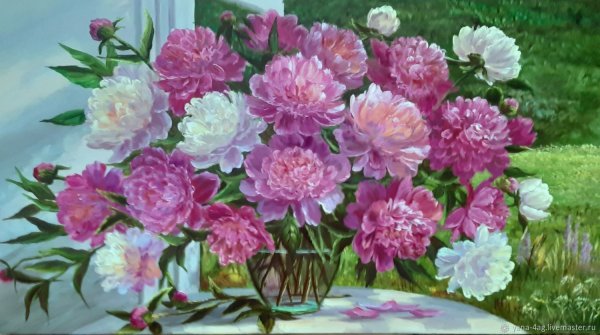 Художник Юрий Николаев картины цветы