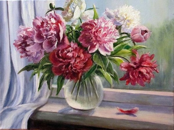 Горячева Светлана пионы