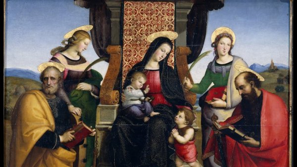 Рафаэль Санти картины