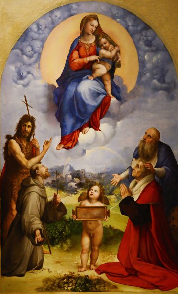 Рафаэль Санти Мадонна садовница