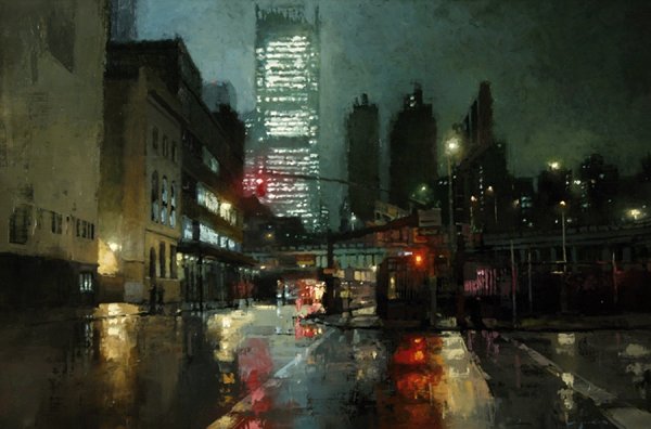 Джереми Манн городские пейзажи