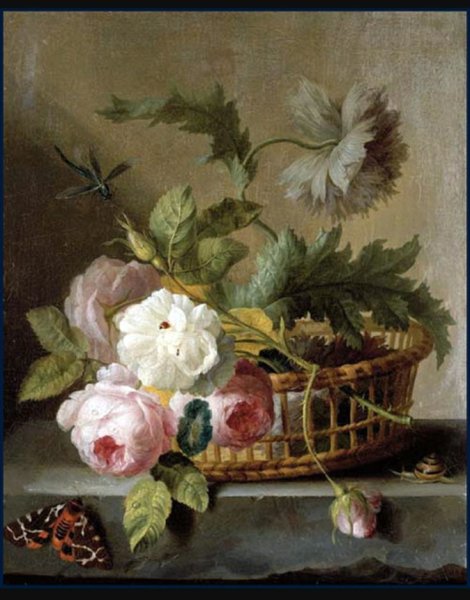 Ян Франс Ван даль (Jan frans van Dael, 1764–1840). "Букет роз"