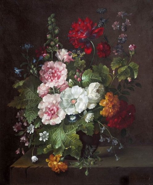 Даниэль Сегерс картины натюрморты