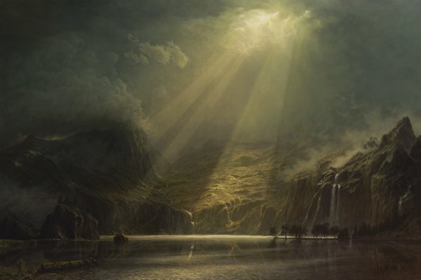 Альберт Бирштадт Puget Sound on the Pacific Coast