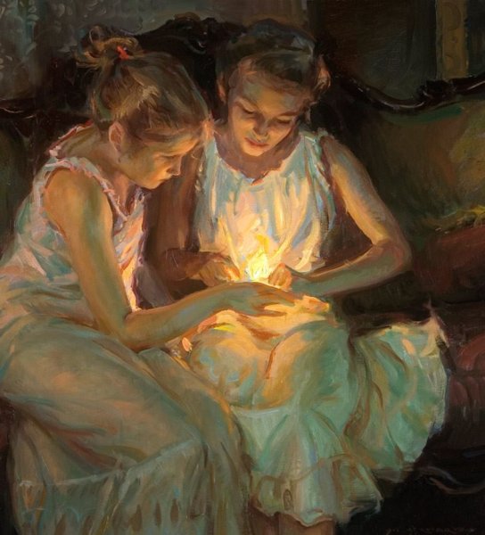 Даниэль Герхартц сестры картина