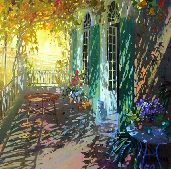 Солнечный художник Лоран парселье картины