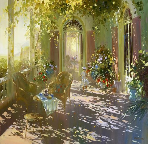 Солнечная живопись Лорана парселье