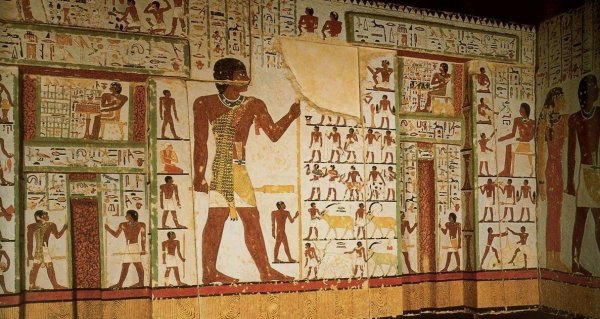 Живопись древнего Египта черты