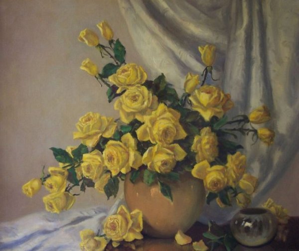 Вильямс розы желтые