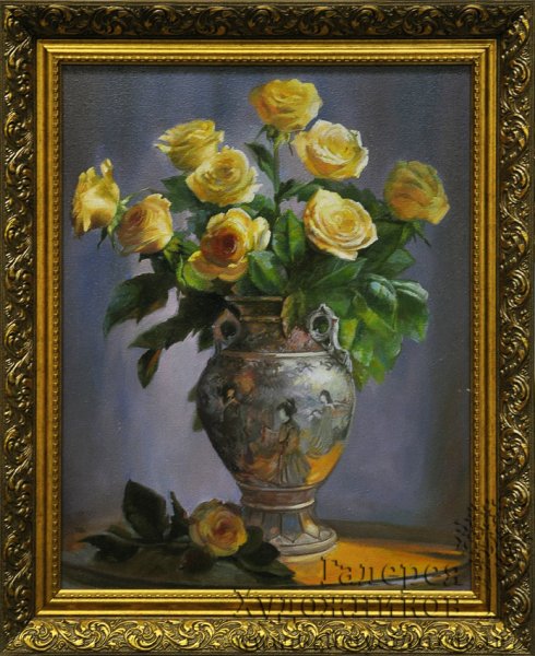 Художник Валерий Артамонов розы