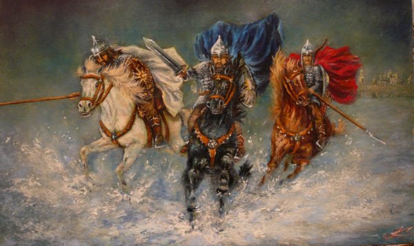 Пересвет и Челубей Куликовская битва