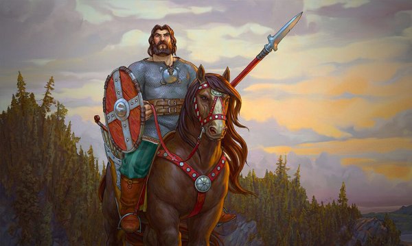 Русская живопись три богатыря