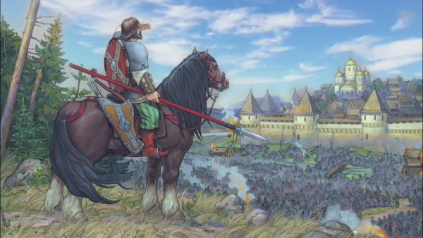 Александр Пересвет Куликовская битва