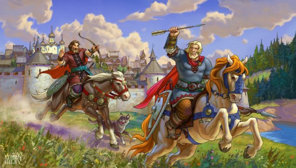 Три богатыря Васнецов оригинал