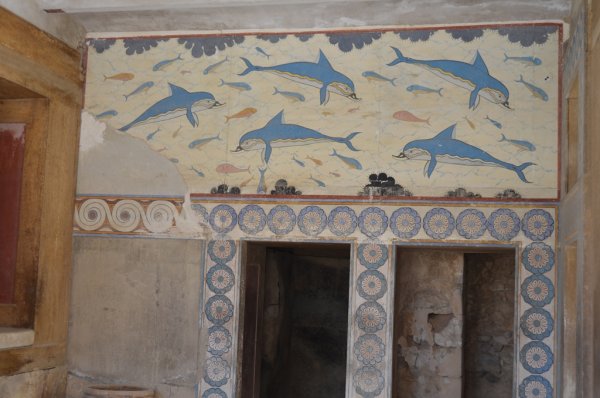 Фрески Кносского дворца на Крите