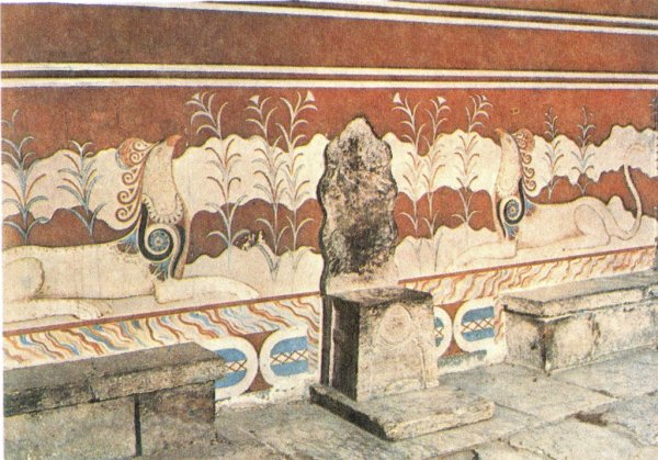 Раскопки Крит дворец Миноса