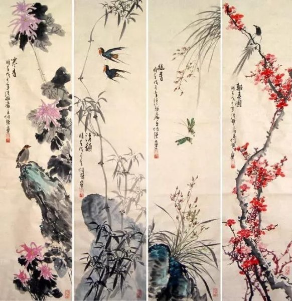 Четверо благородных гохуа