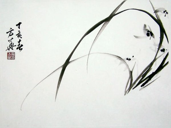 Четыре благородных в китайской живописи