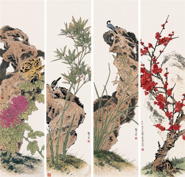 Чжу да картины