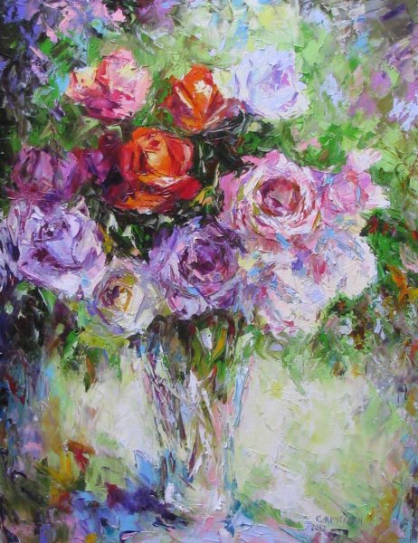 Сирень живопись Импрессионизм