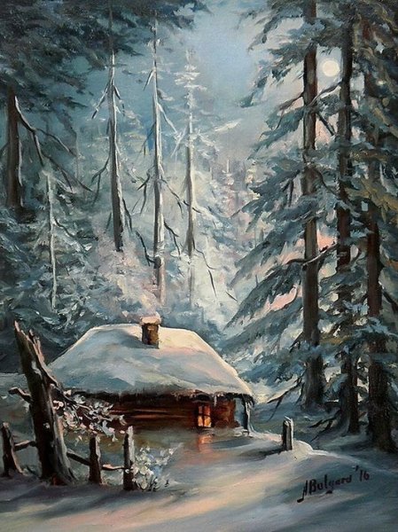 Саврасов Хижина