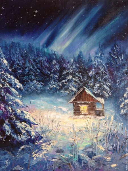 Зимняя избушка